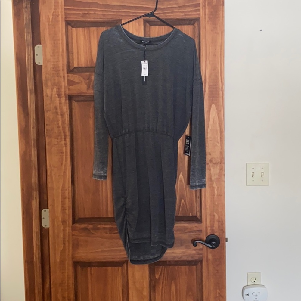 Express Gray Dress